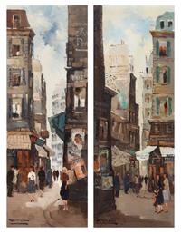 The Streets of Paris (a pair of works)