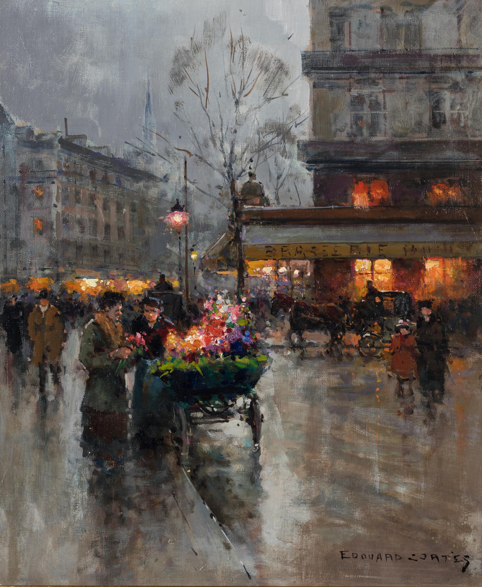 Marchande de fleurs