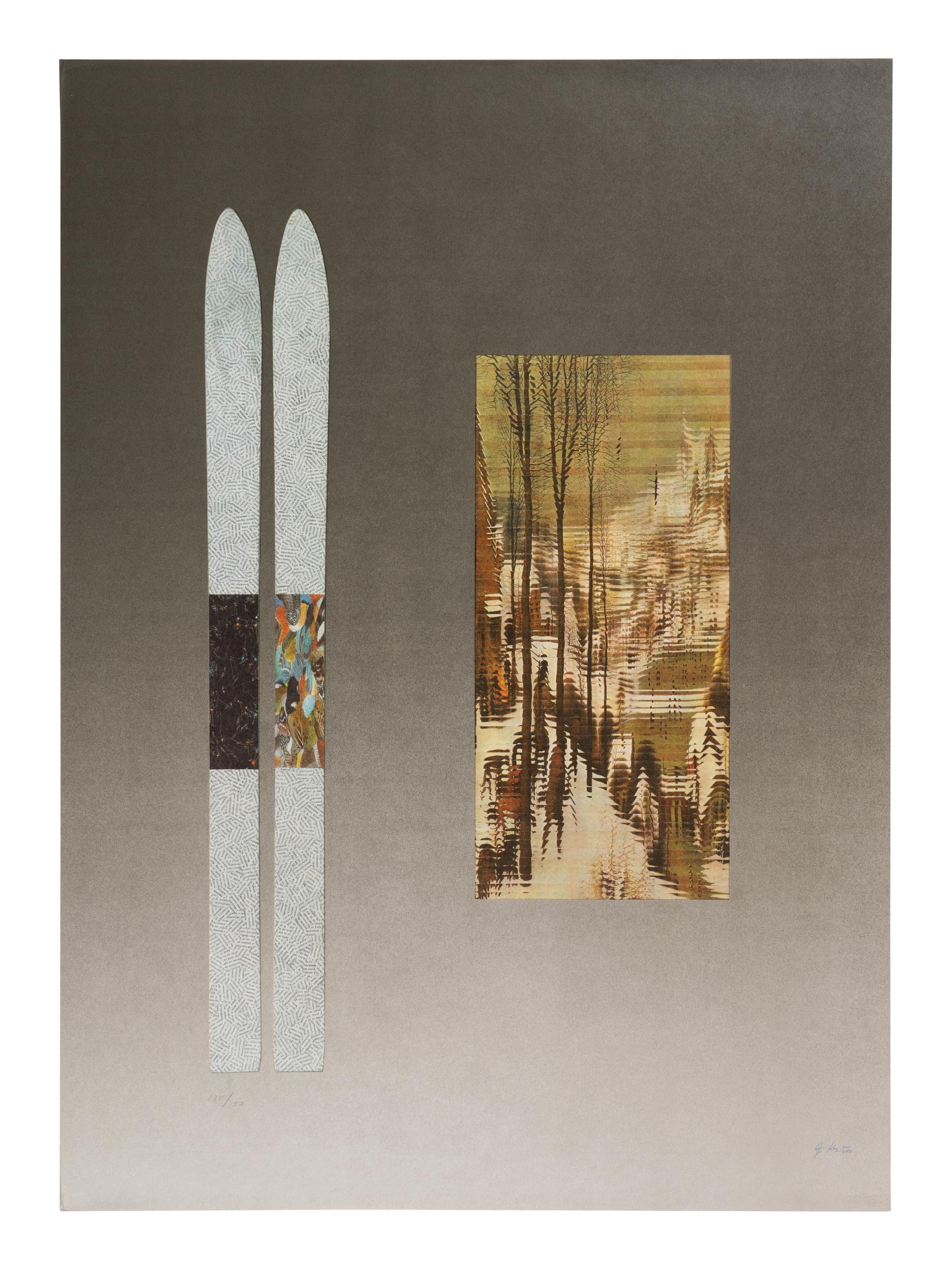 Set of 10 from XIV Olympic Winter Games Sarajevo 1984 , 1983 Including works by David Hockney, Victor Vasarely, Howard Hodgkin, James Rosenquist, and others.