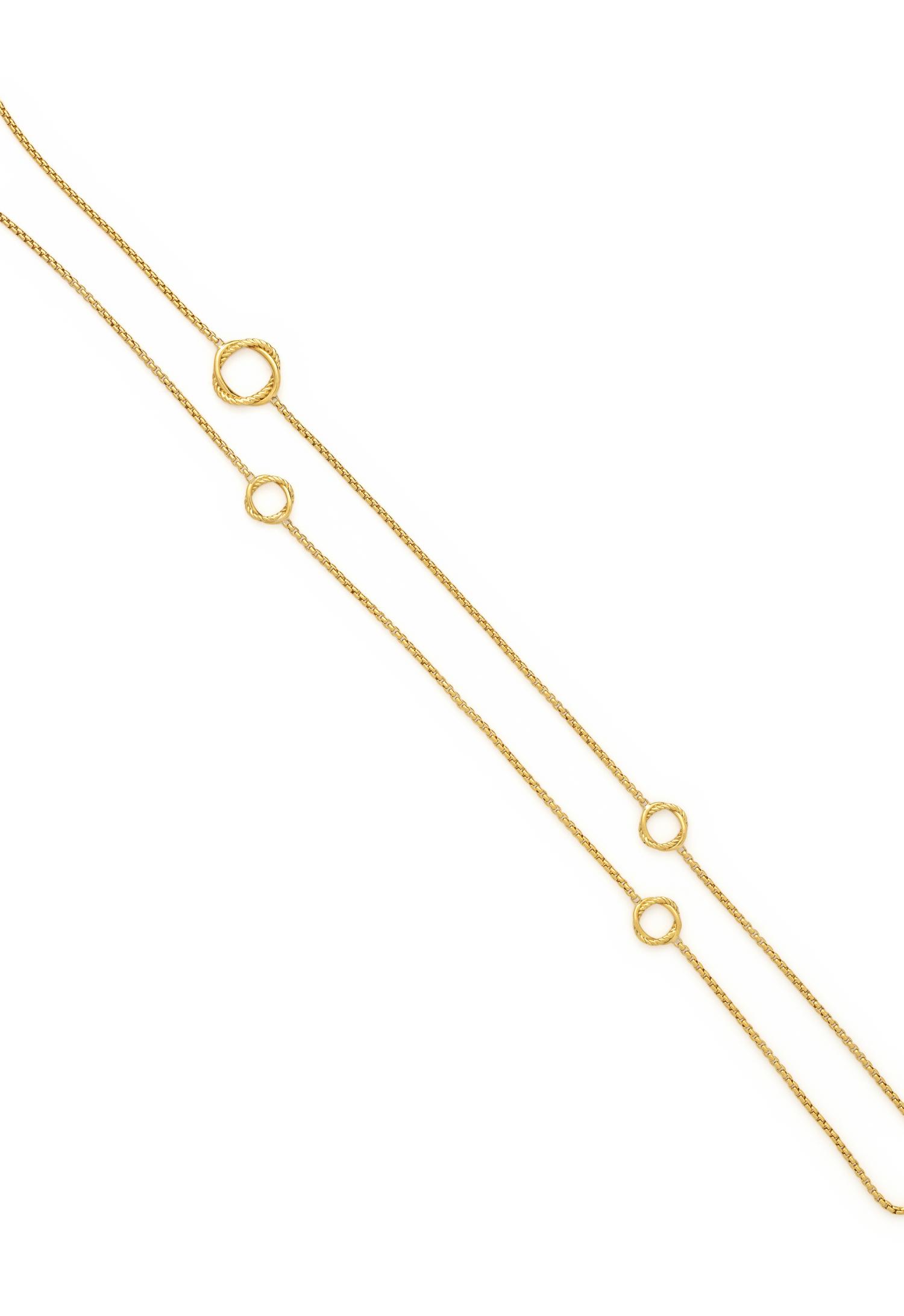 DAVID YURMAN, YELLOW GOLD NECKLACE