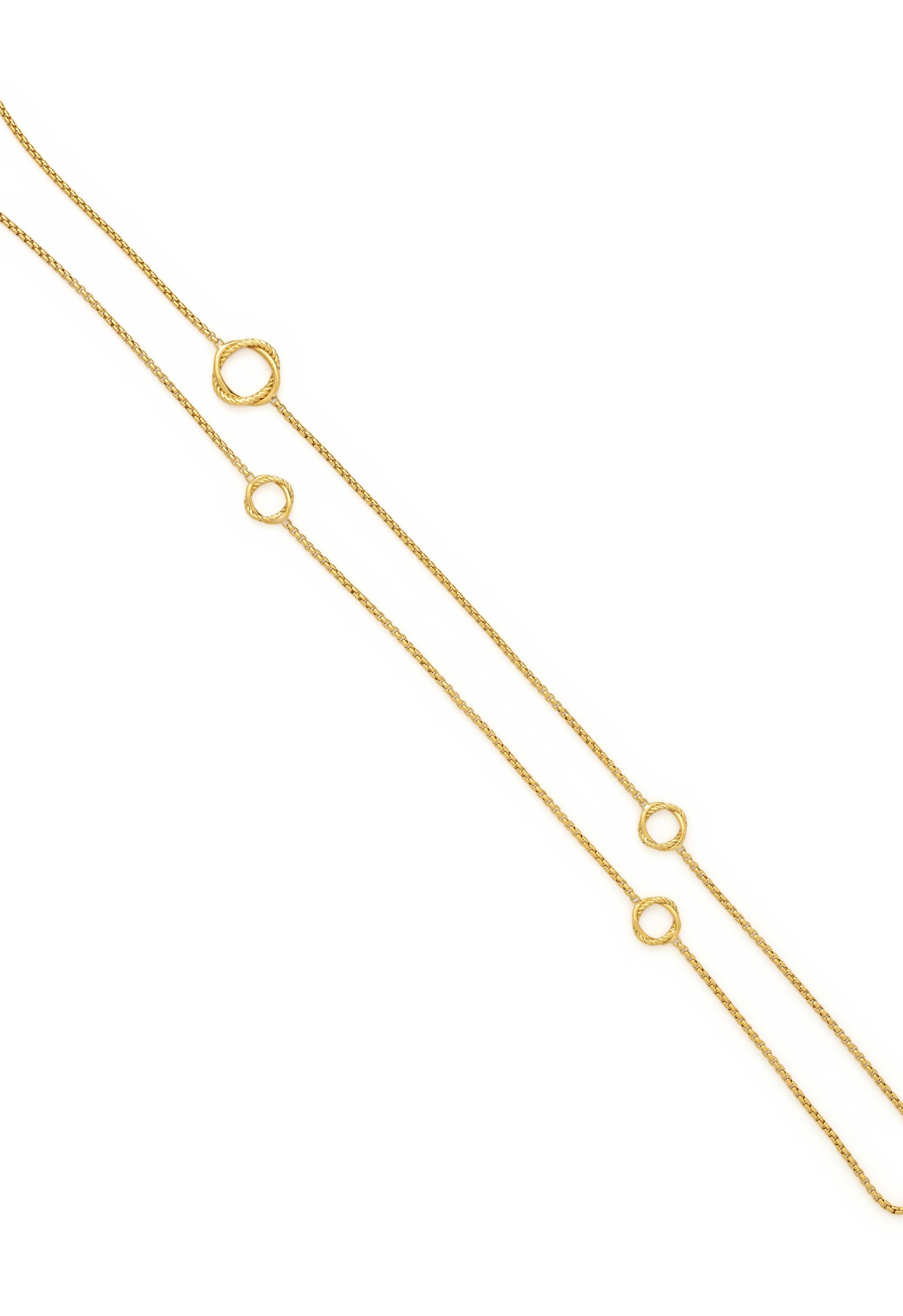 DAVID YURMAN, YELLOW GOLD NECKLACE