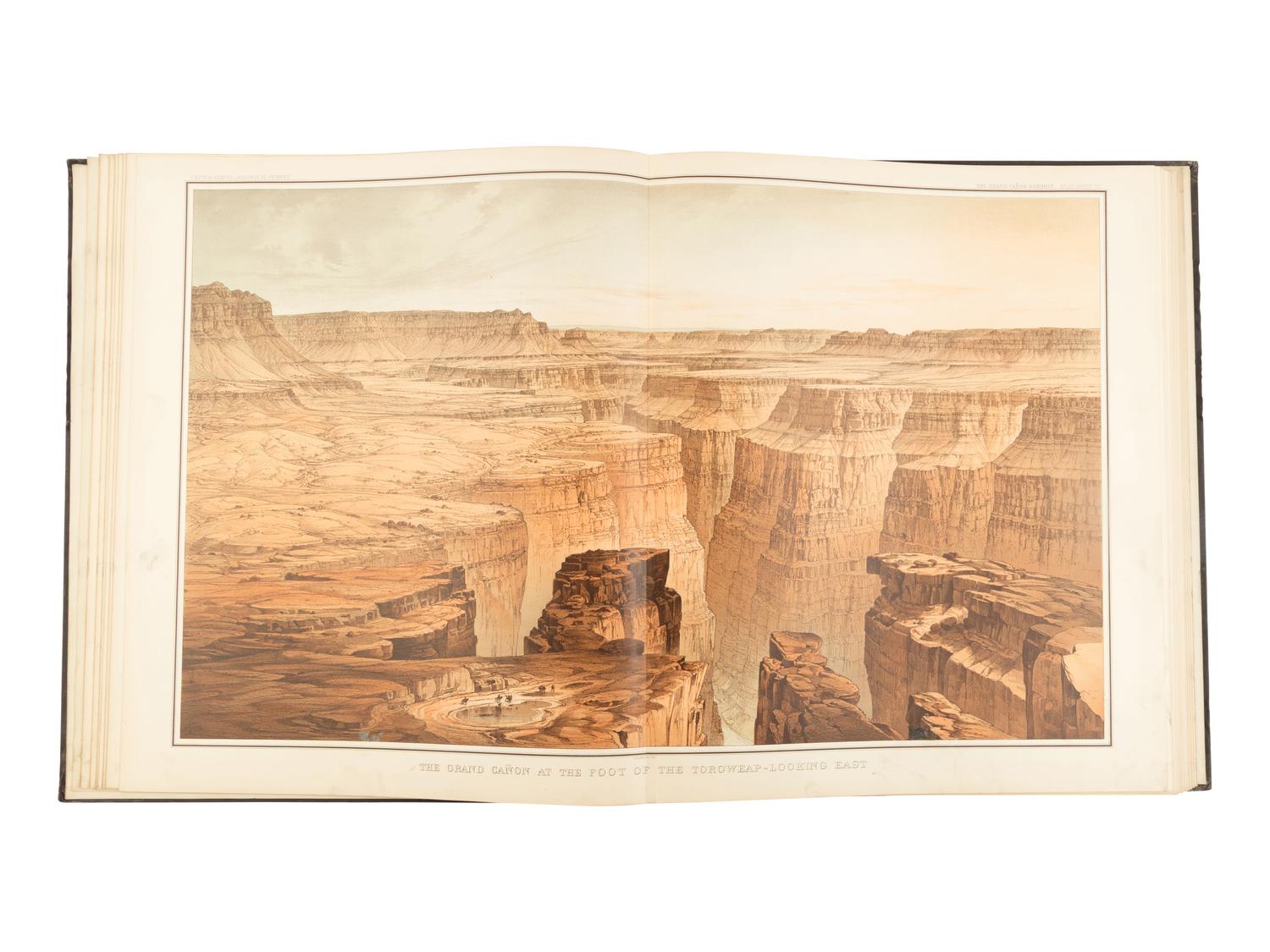 [Americana] Dutton, Clarence Edward. Tertiary History of the Grand Cañon District