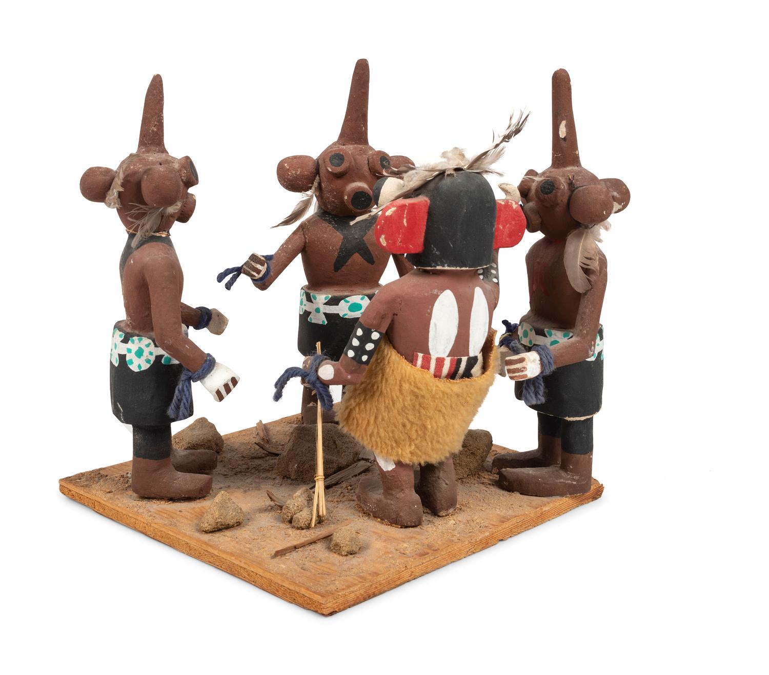 Group of Hopi Katsinas
