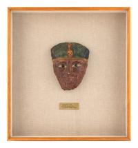 An Egyptian Cartonnage Mummy Mask