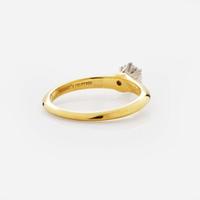 A Vintage Tiffany & Co. Diamond Ring 0.42 Carat Round Brilliant-Cut Diamond, GIA Certified