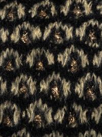 Balenciaga Haute Couture Wool Jacket with Gold Lamé, 1960-80s