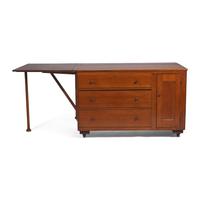 A Shaker Maple and White Pine Shaker Worktable