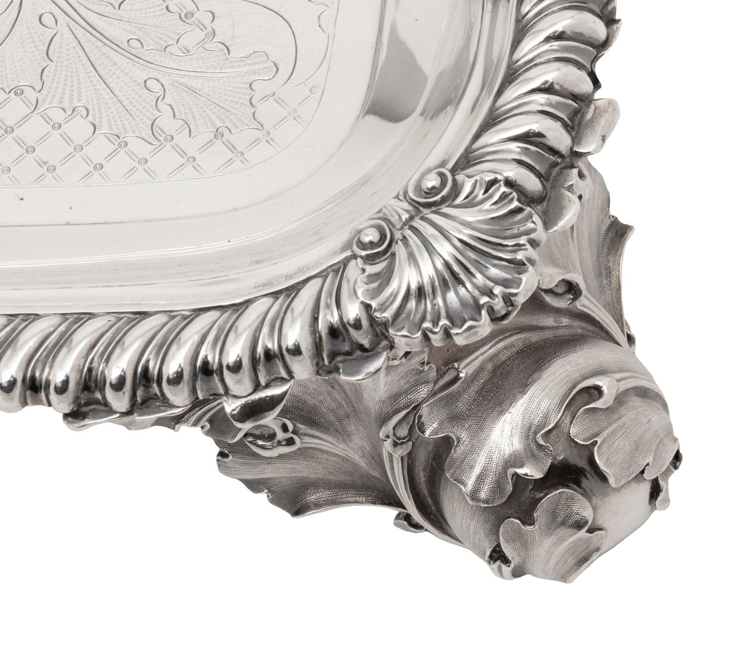 A George IV Silver Serving Tray