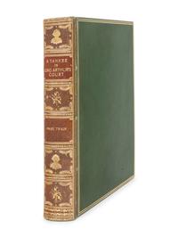 CLEMENS, Samuel ("Mark Twain") (1835-1910). A Connecticut Yankee in King Arthur's Court. New York: Charles L. Webster & Company, 1889.