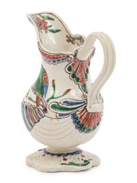 A Salt-Glazed Creamware Jug
