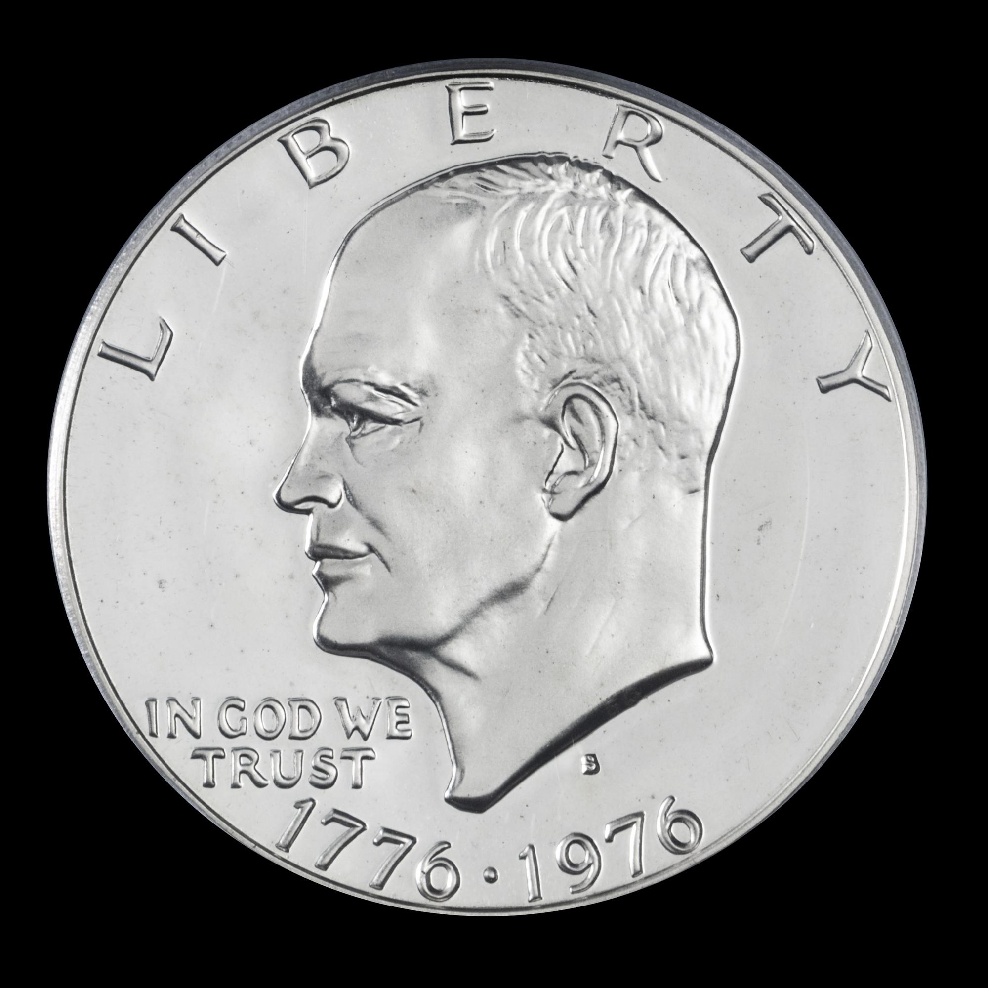 A United States 1976-S Eisenhower $1 Silver Proof Coin — PCGS GRADED PR69 DCAM