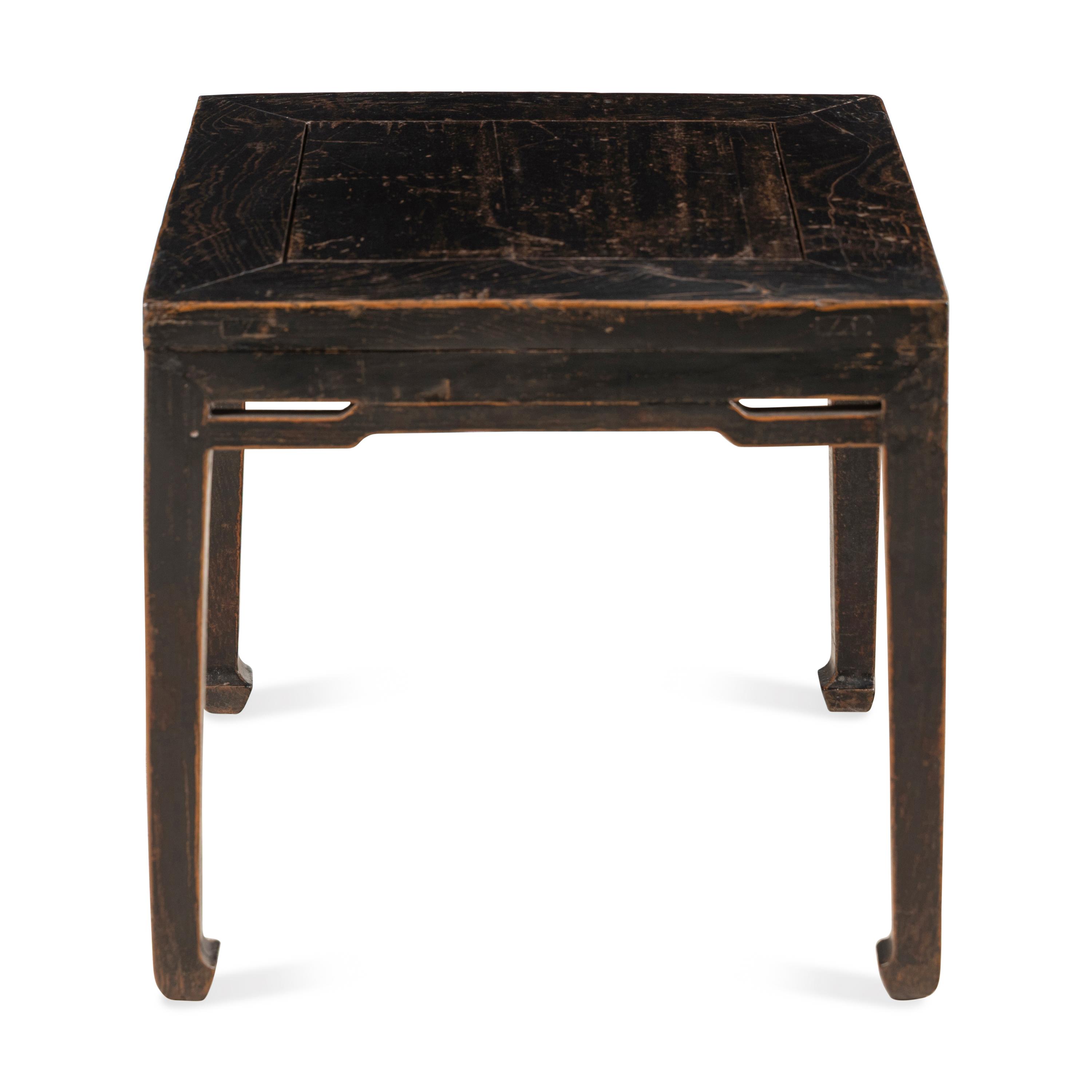 A Chinese Hardwood Side Table
