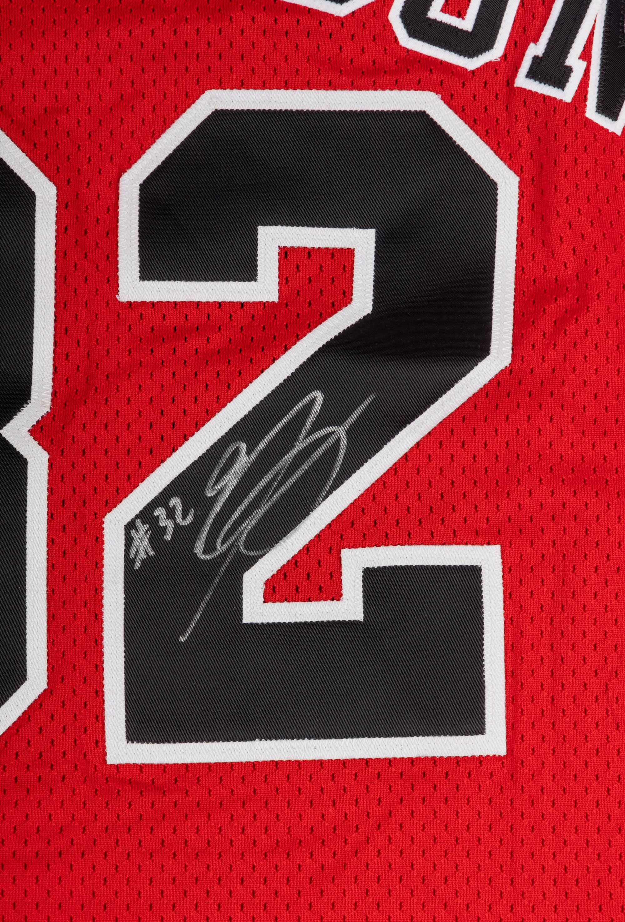 A Group of Chicago Bulls Game Used Jerseys,