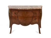 A Louis XV Style Bombe Commode — EARLY 20TH CENTURY