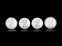[PRIVATE ISSUE] Four 1/2-Pound Silver Rounds