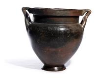 A Laconian Black-Glazed Krater