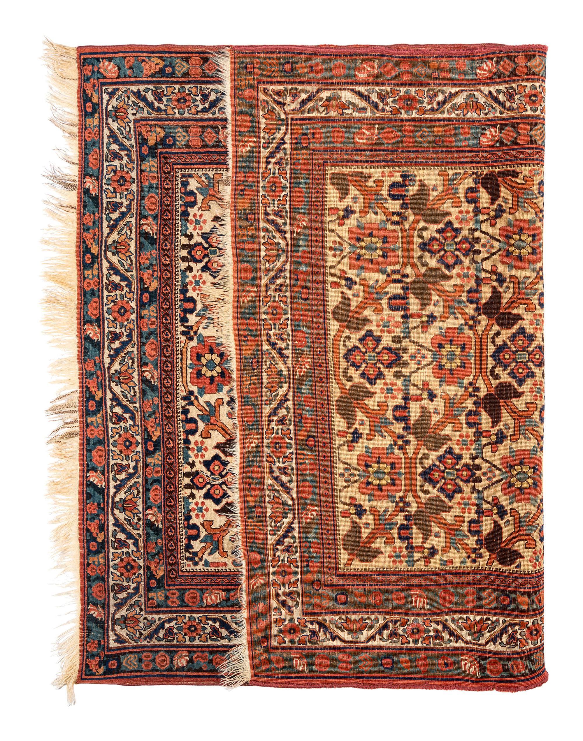 A Heriz Wool Rug