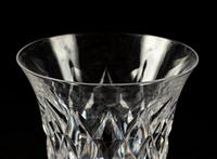 A Val Saint Lambert Cut Glass Stemware Service
