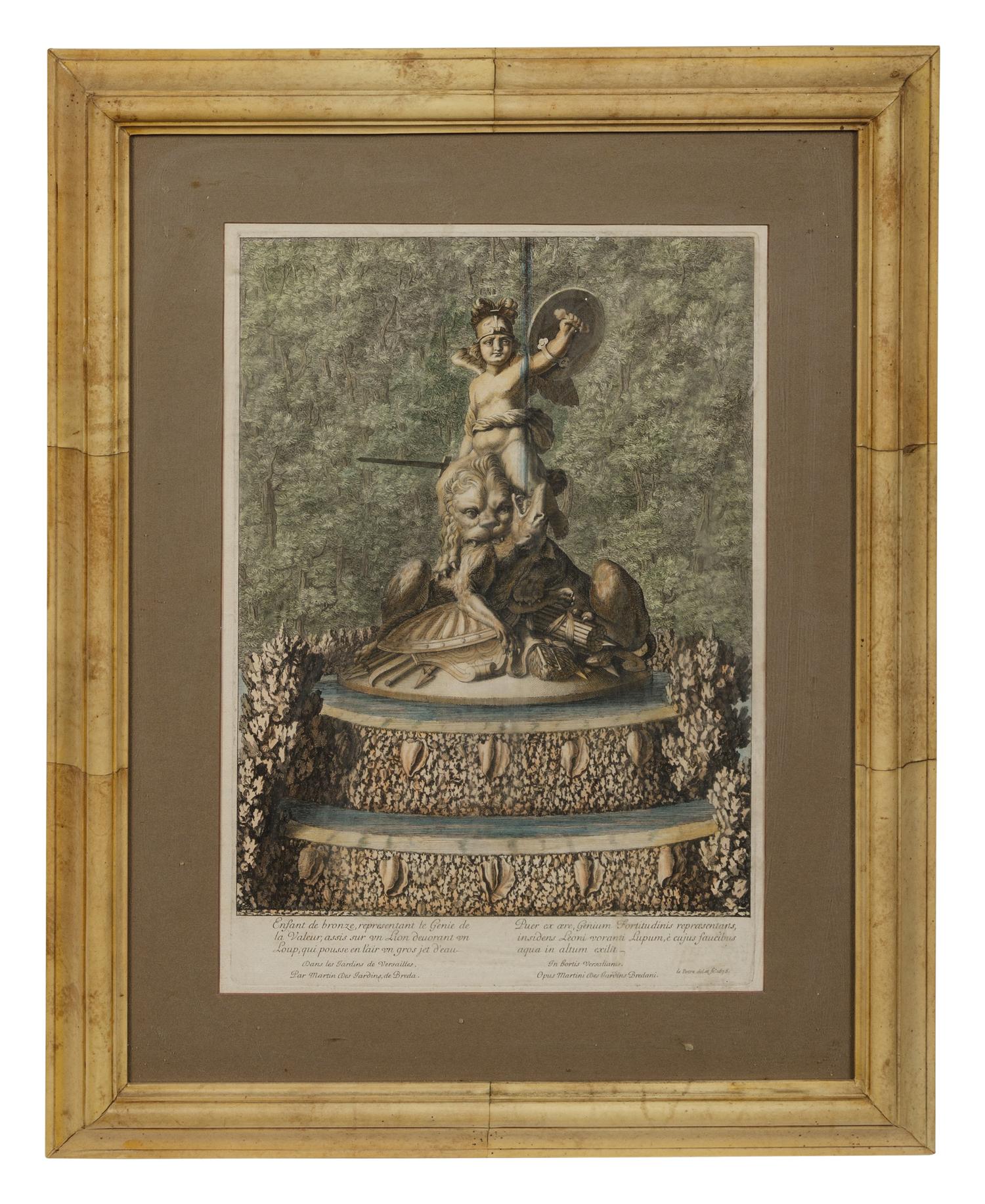 A Group of Handcolored Engravings