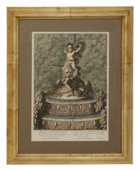 A Group of Handcolored Engravings