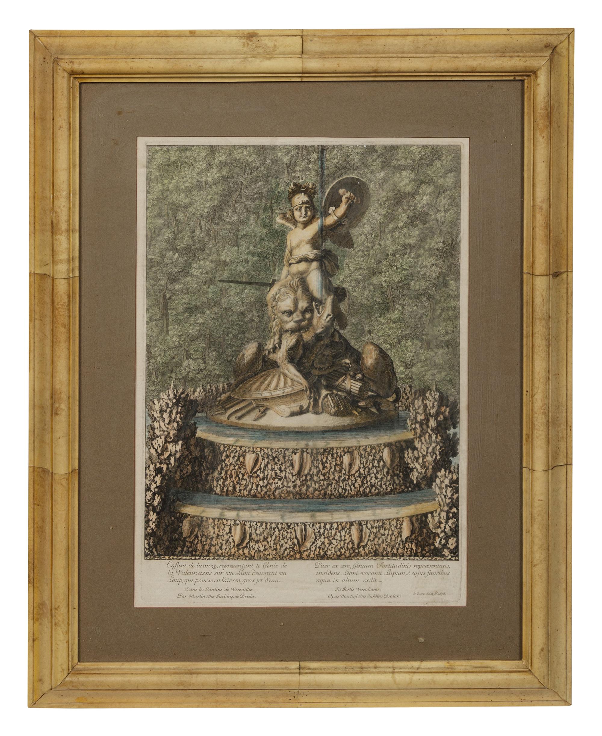 A Group of Handcolored Engravings