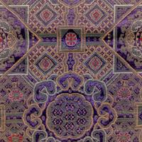 Three Chinese Silk Brocade Panels, 19th-20th Century 清晚期 織錦三幅