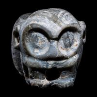 A Costa Rican Stone Effigy Mace Head