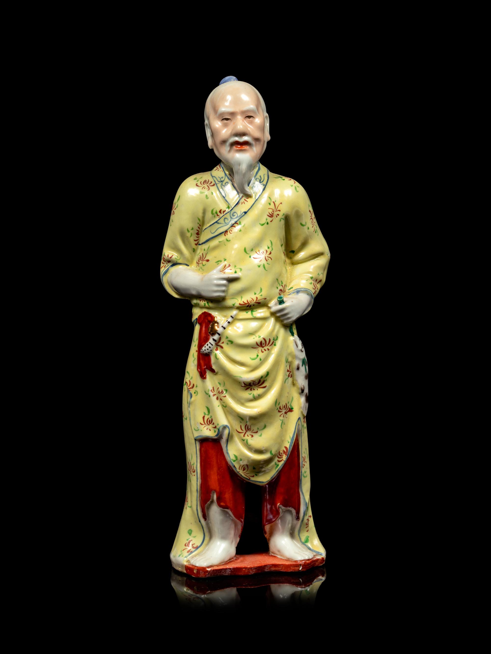 Eight Chinese Porcelain Figures