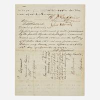 [African-Americana] Douglass, Frederick Document, signed
