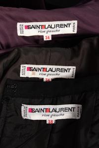 Saint Laurent Rive Gauche Jackets, Pant, and Skirt 1980s