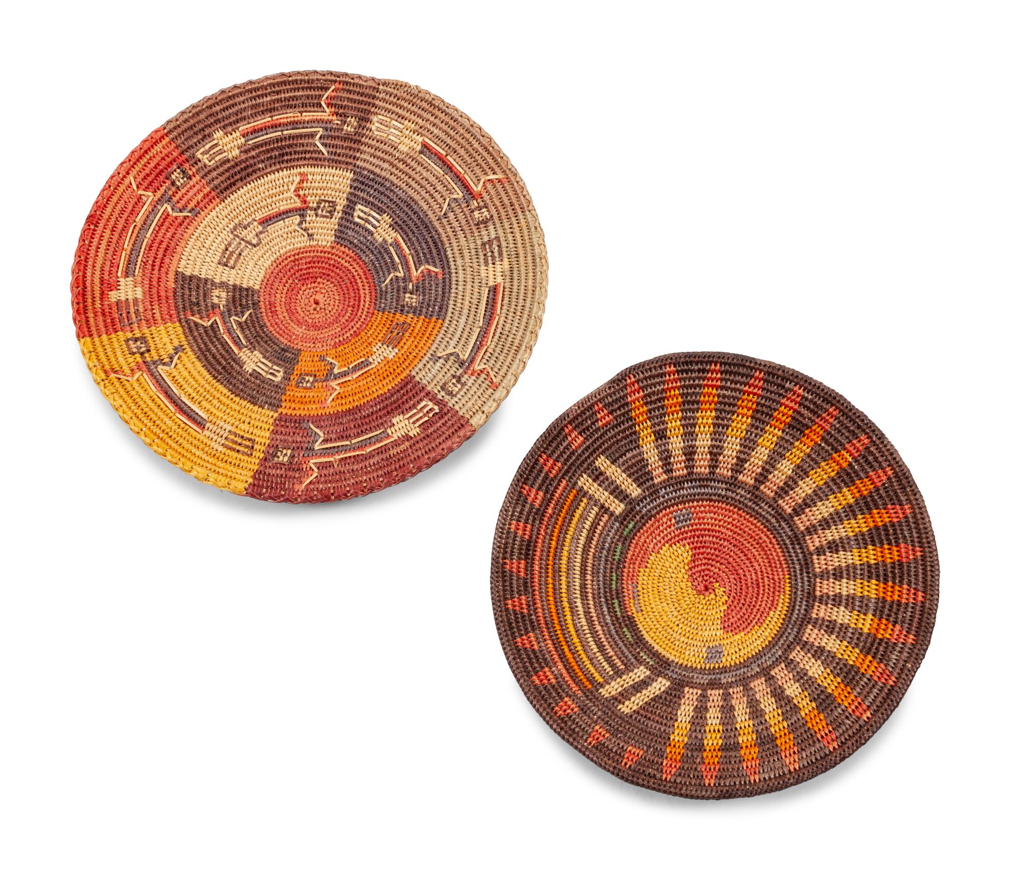 Two Navajo Baskets