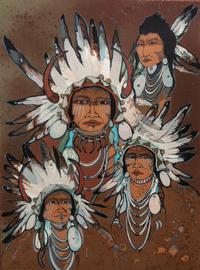 Four Sioux Chiefs, edition 32/60