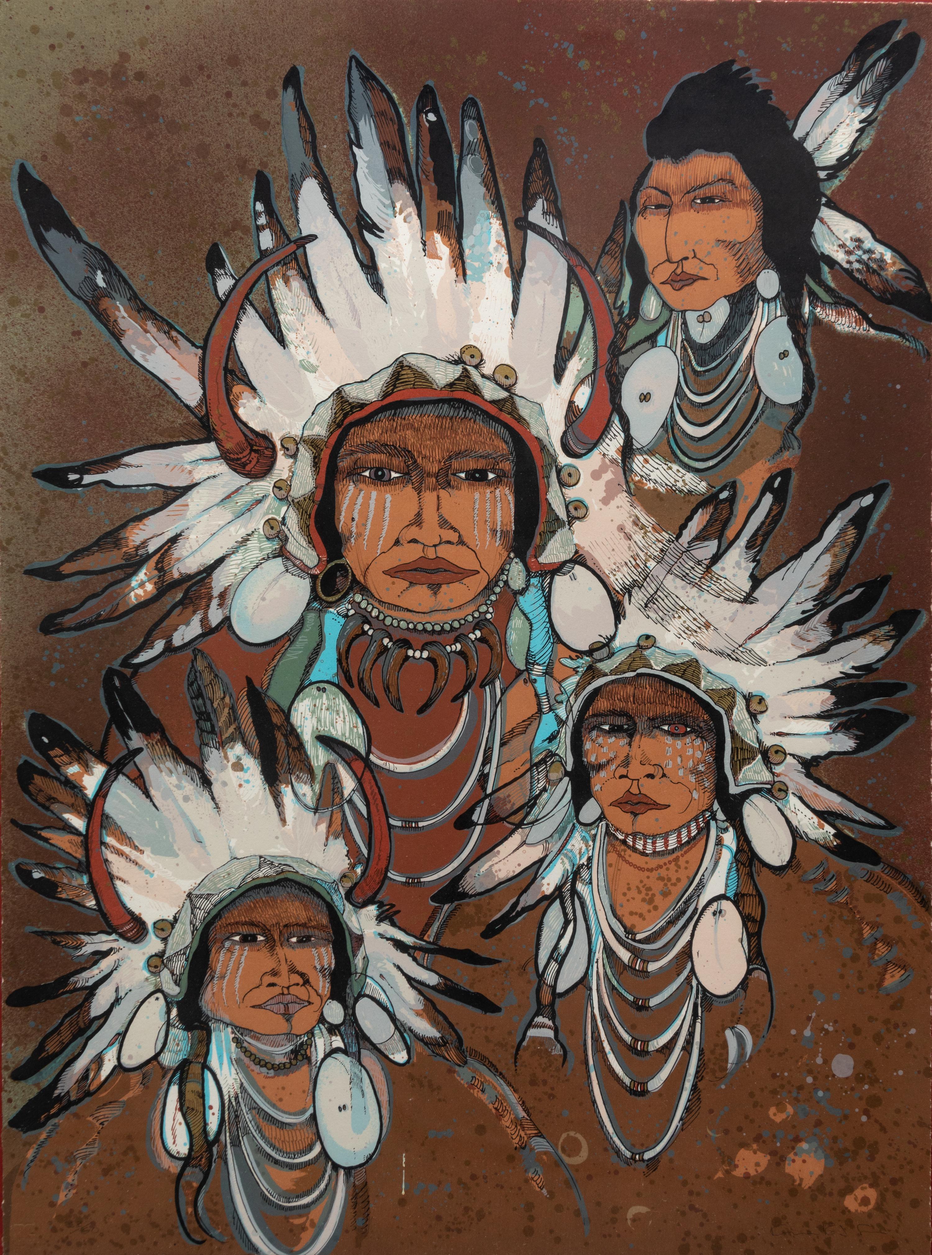 Four Sioux Chiefs, edition 32/60