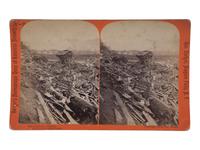 [EARLY PHOTOGRAPHY]. A group of 19 stereoviews highlighted by images of the Saint Paul, Minnesota Ice Carnival and the aftermath of the Johnstown Flood, Pennsylvania.