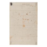 [CIVIL WAR]. HARWOOD, Andrew (1802-1884). A group of 3 documents related to Rear Admiral Andrew A. Harwood, comprising: