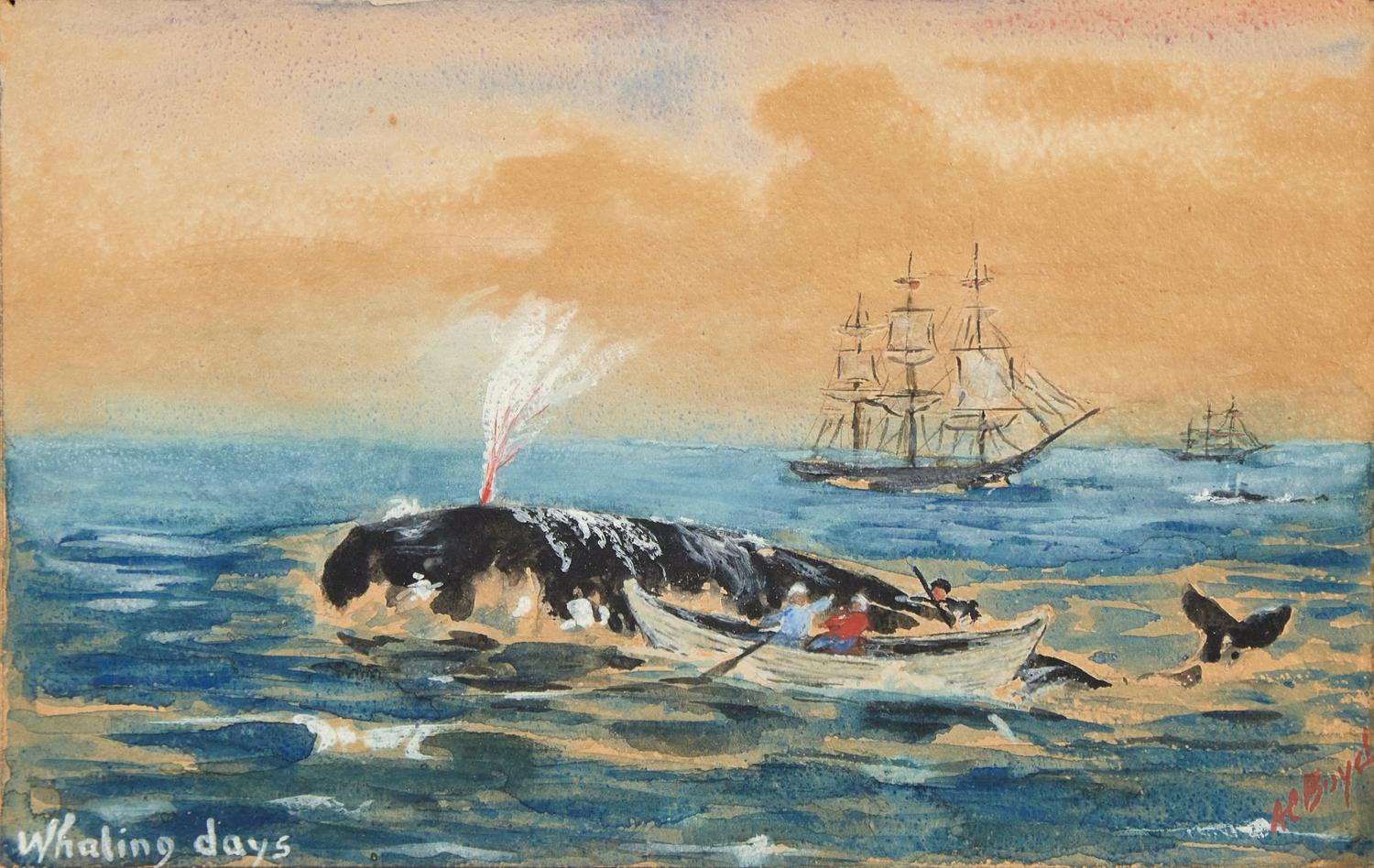 Annie Cooper Boyd (1864-1941), Whaling Days