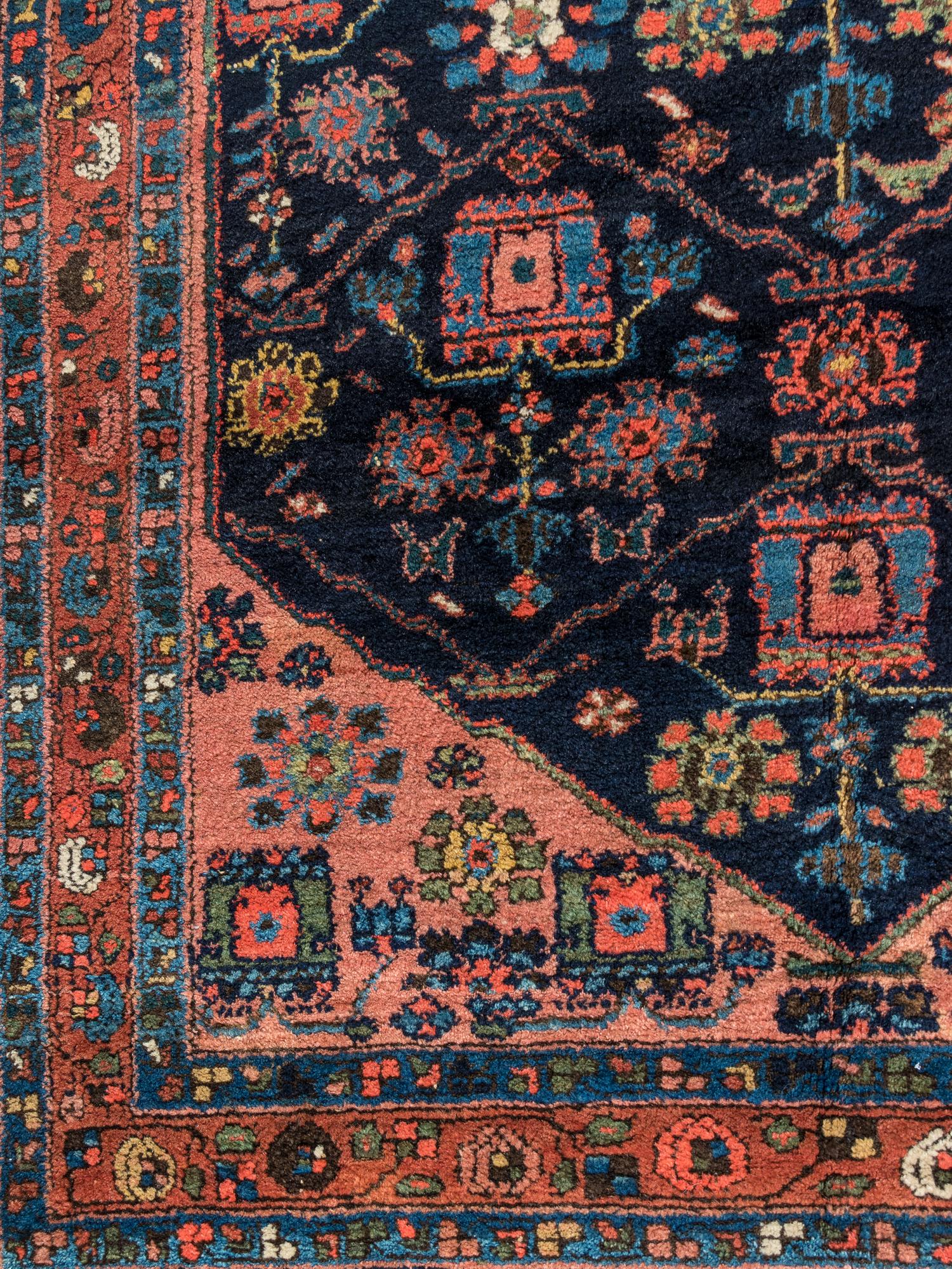 A Hamadan Wool Rug
