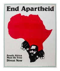 [SOUTH AFRICA]. A group of 3 Anti-Apartheid posters, comprising: