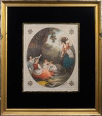 Four Decorative Prints