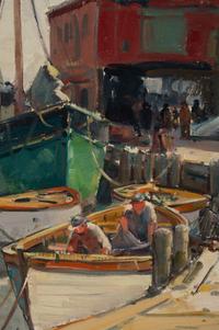 Boat Repairs at the Harbor