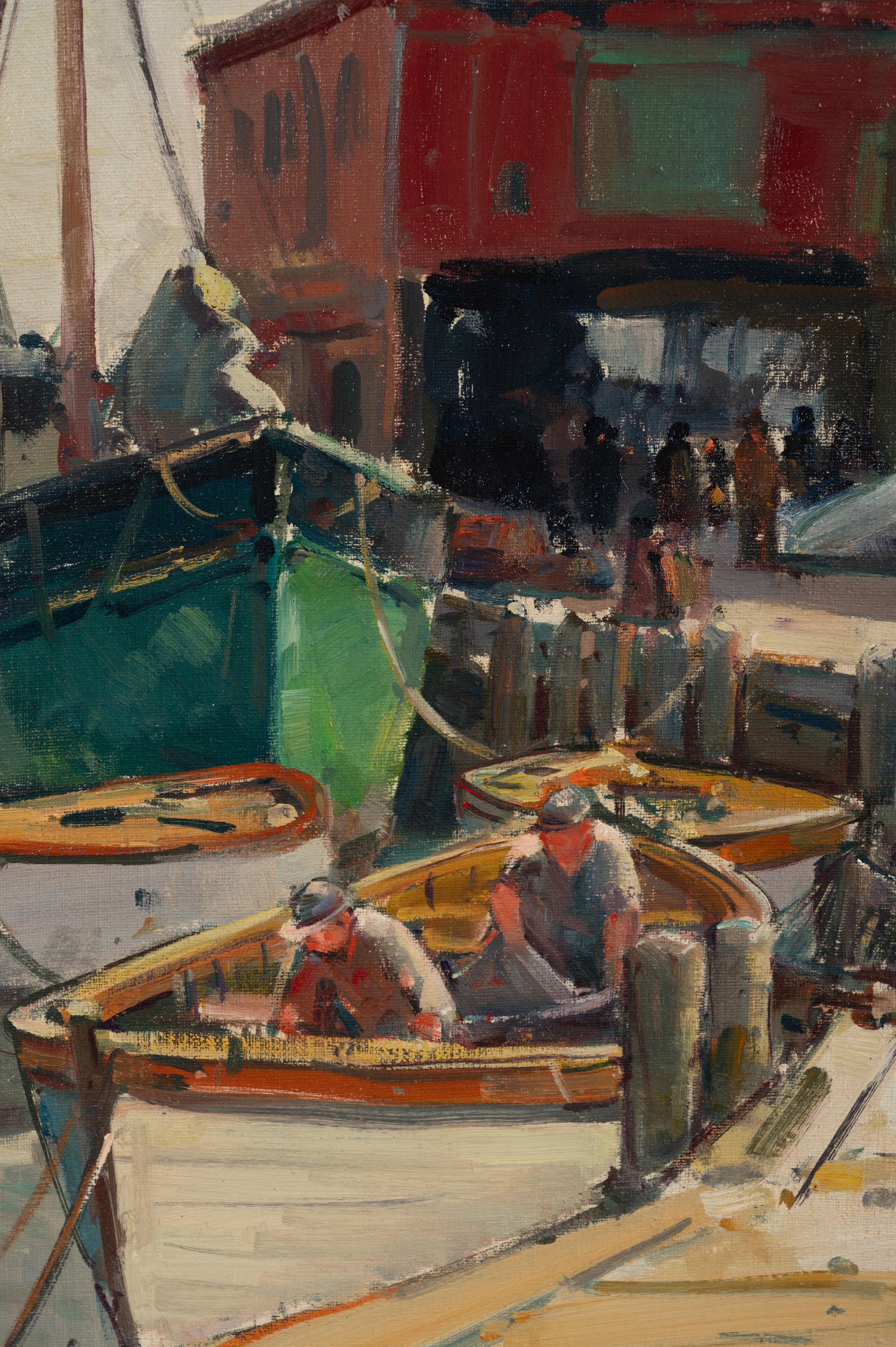 Boat Repairs at the Harbor