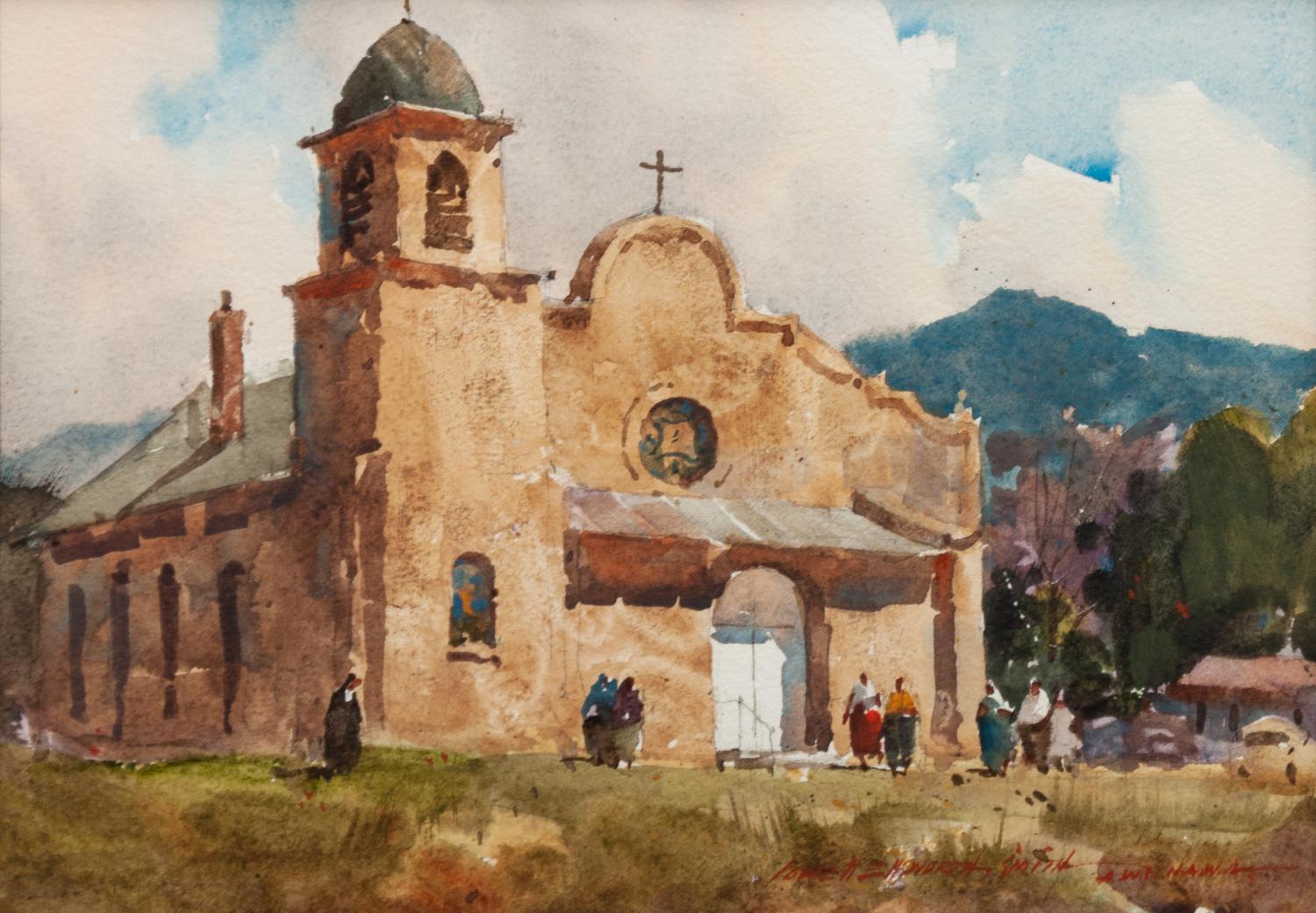 Church at Lamy, New Mexico , 1984