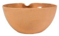An Italian Terracotta Bowl Height 4 3/4 x diameter 9 7/8 inches. — E. Perretti, Tiffany & Co.