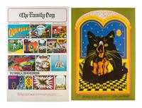 [MUSIC] -- [POSTERS]. MOSCOSO, Victor, GRIFFIN, Rick, FRIED, Robert, HATFIELD, Jack, and WILOSON, Wes, artists. A group of 5 Family Dog posters from 1967, comprising:
