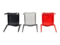 Four Kartell 'Ami Ami' Plastic Chairs
