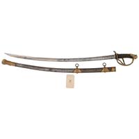 Horstmann Cavalry Officers Saber Presented to Major Eli Murray with Autographed CDV & General Crittenden CDV