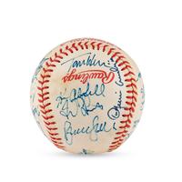 A 1982 World Series Champions St. Louis Cardinals Team Signed Autograph Baseball (Beckett Authentication Services Letter of Authenticity)