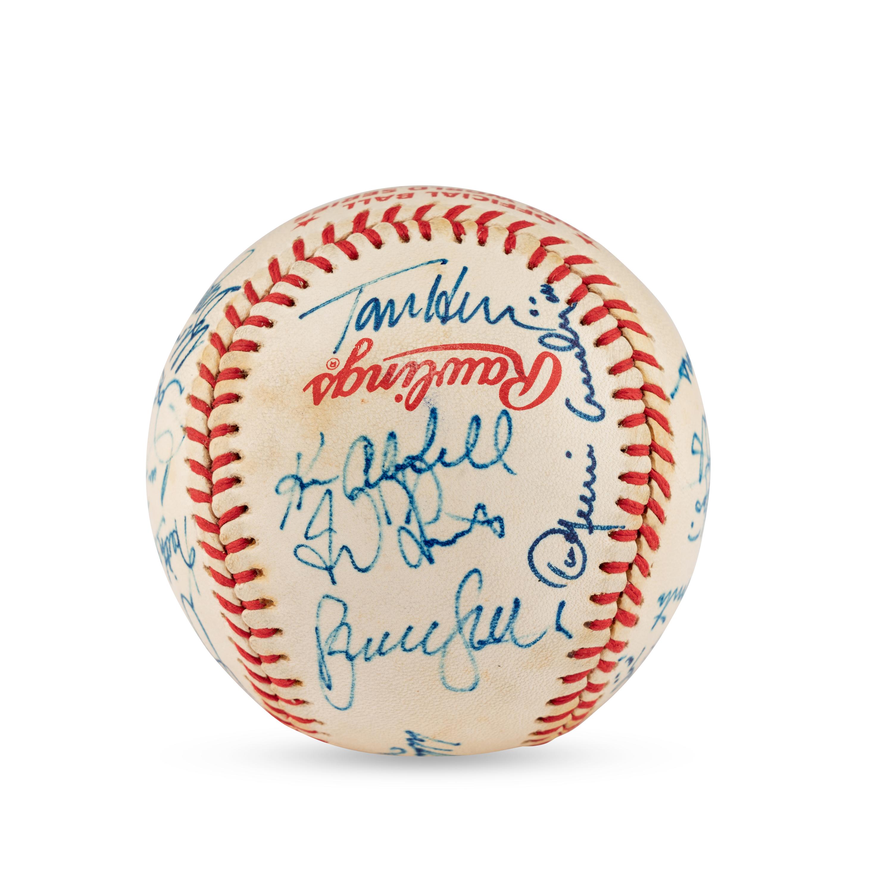 A 1982 World Series Champions St. Louis Cardinals Team Signed Autograph Baseball (Beckett Authentication Services Letter of Authenticity)