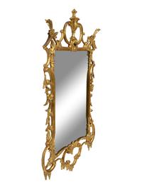 A George III Style Giltwood Mirror