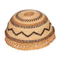 Yurok Finely Woven Basketry Hat